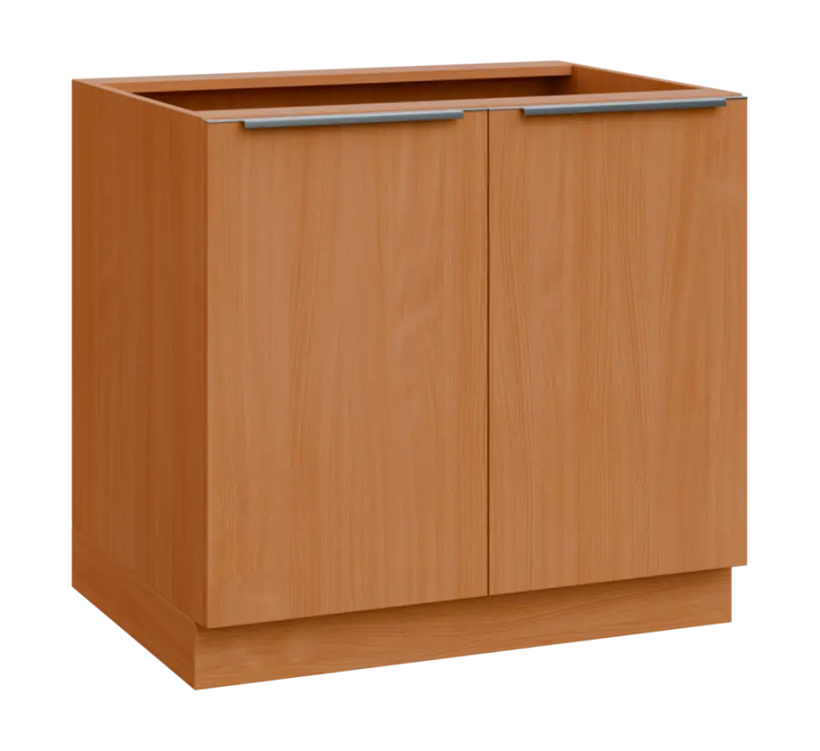 SIS - 9D spodní skříňka, 2-dveřová, 870x900x600, buk royal